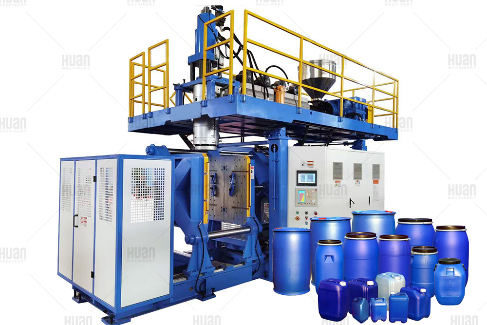 Fabricantes de máquinas de moldeo por soplado de HDPE 100 litros