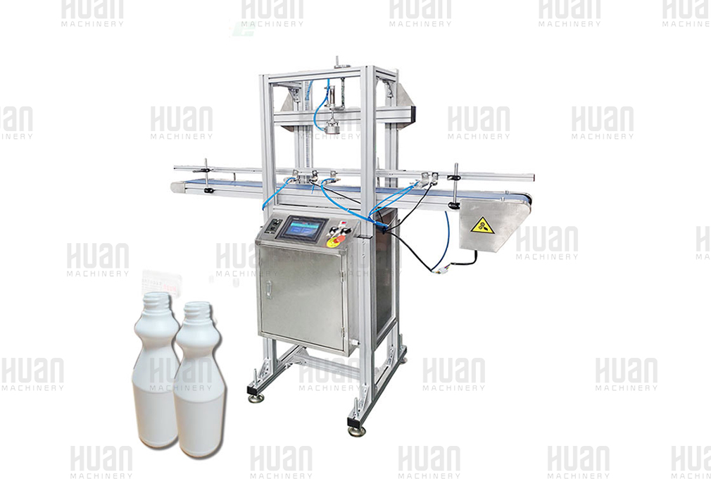 Máquina de prueba de fugas de botella de una sola cabeza para detector de fugas botella química 500ml 1L 2L 3L plástico pp pvc pe bidón