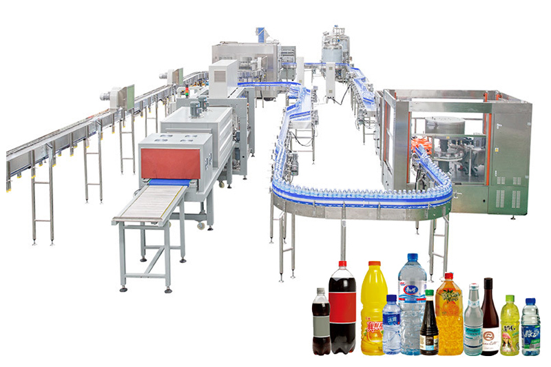 Fabricante de China, máquina de llenado de botellas de agua mineral y equipo de sellado, precio de venta