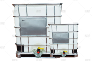 Contenedor de agua IBC de 1000 litros, tanque IBC de 1000L para contenedor a granel intermedio, tanque de agua IBC